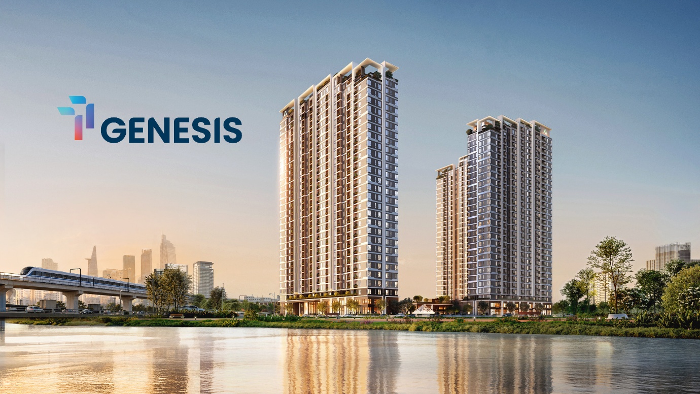 Phối cảnh kiến trúc dự án căn hộ TT Genesis Nhà Bè